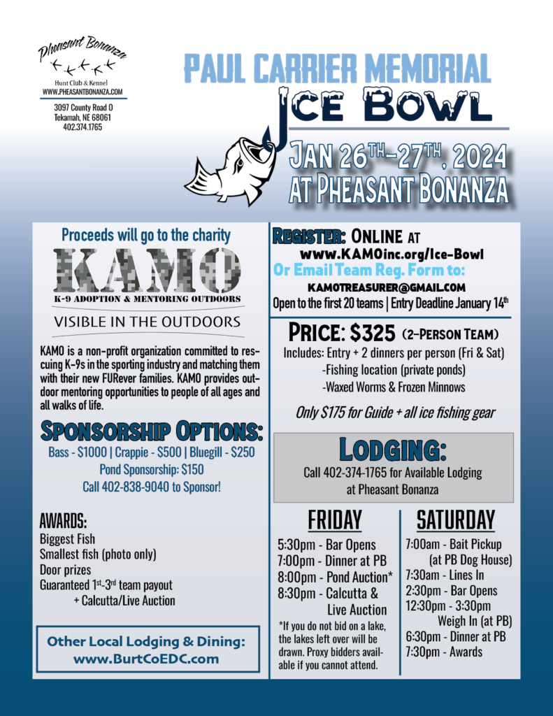 Ice Bowl 2024 Flyer