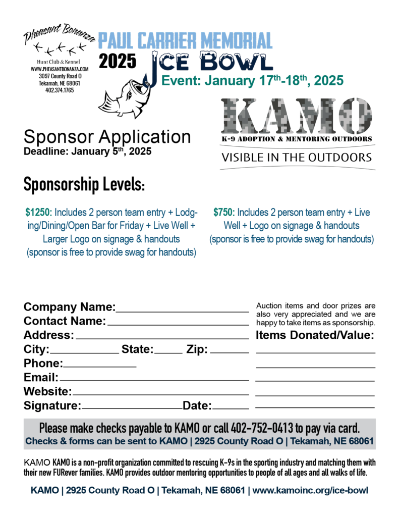 2025 Sponsor Application Ice Bowl