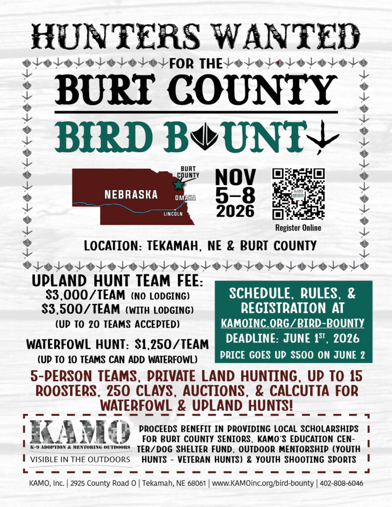 Burt County Bird Bounty Hunting Competition